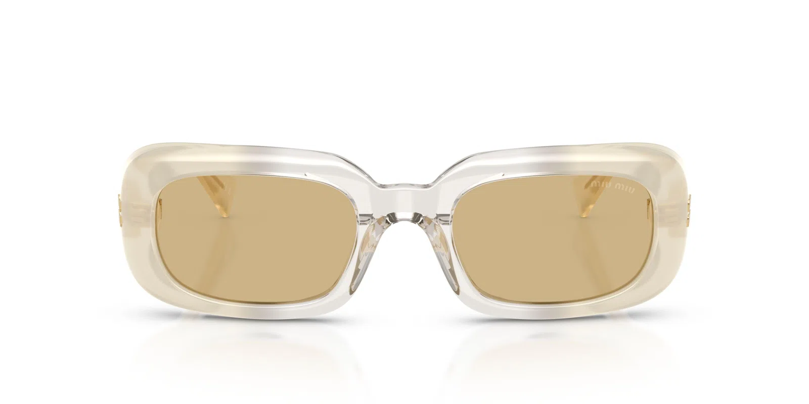 Miu B13S Sunglasses - Opal Milk/grey/opal Milk - view 6